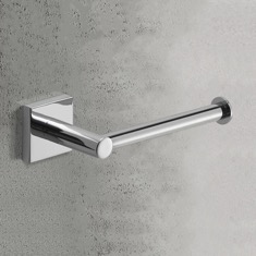 Modern Chrome Toilet Paper Holder